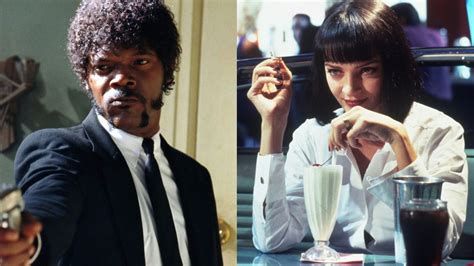 Pulp Fiction! Een briljante misdaadkomedie met Samuel L. Jackson en Uma Thurman!